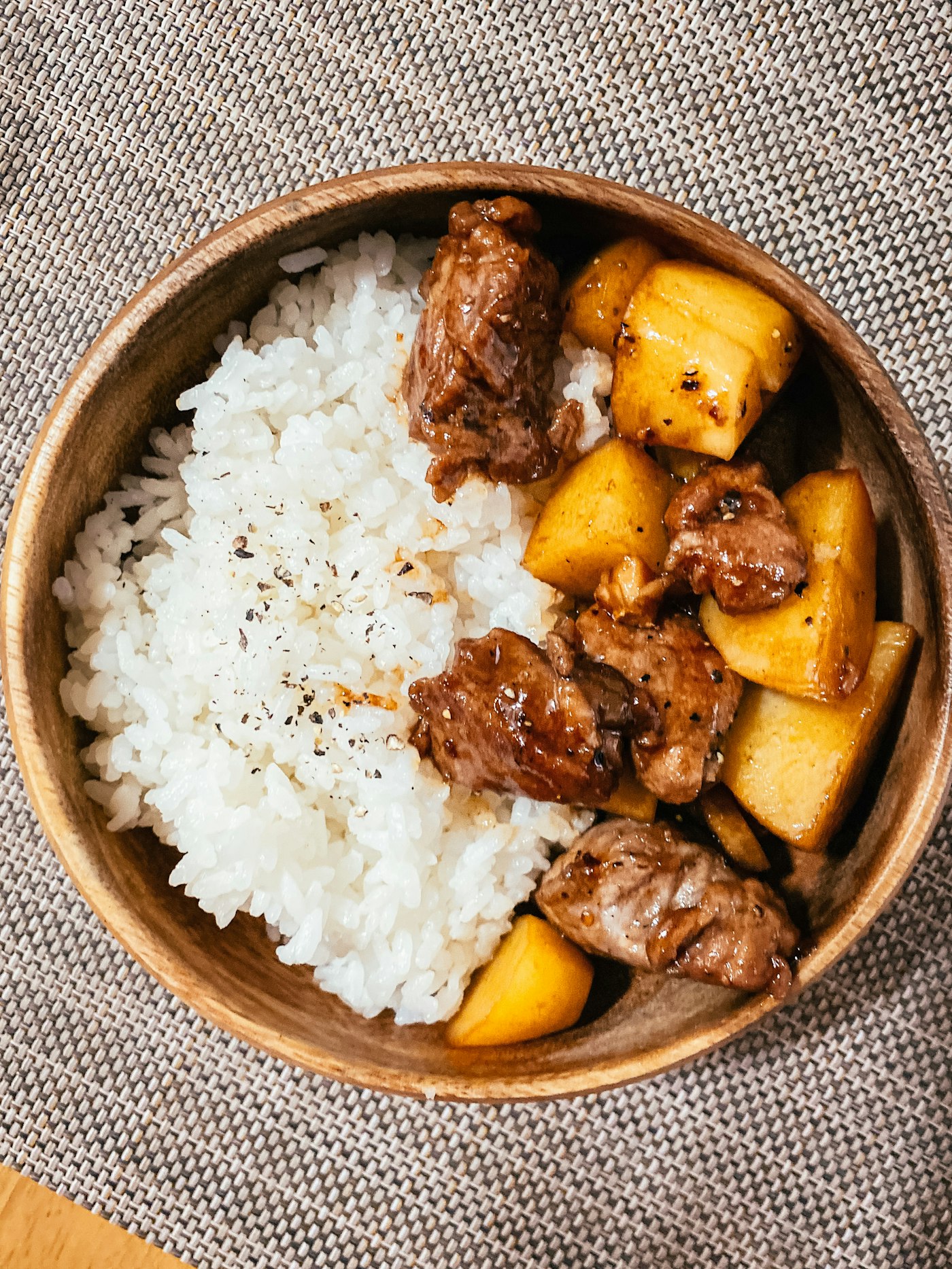 Traditional Brazilian food served in a bowl